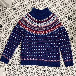 Lands end sweater size small